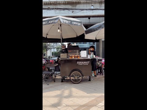 Sukhumvit Street Coffee | Tasty Inside Kiosk Food Truck Design Ideas