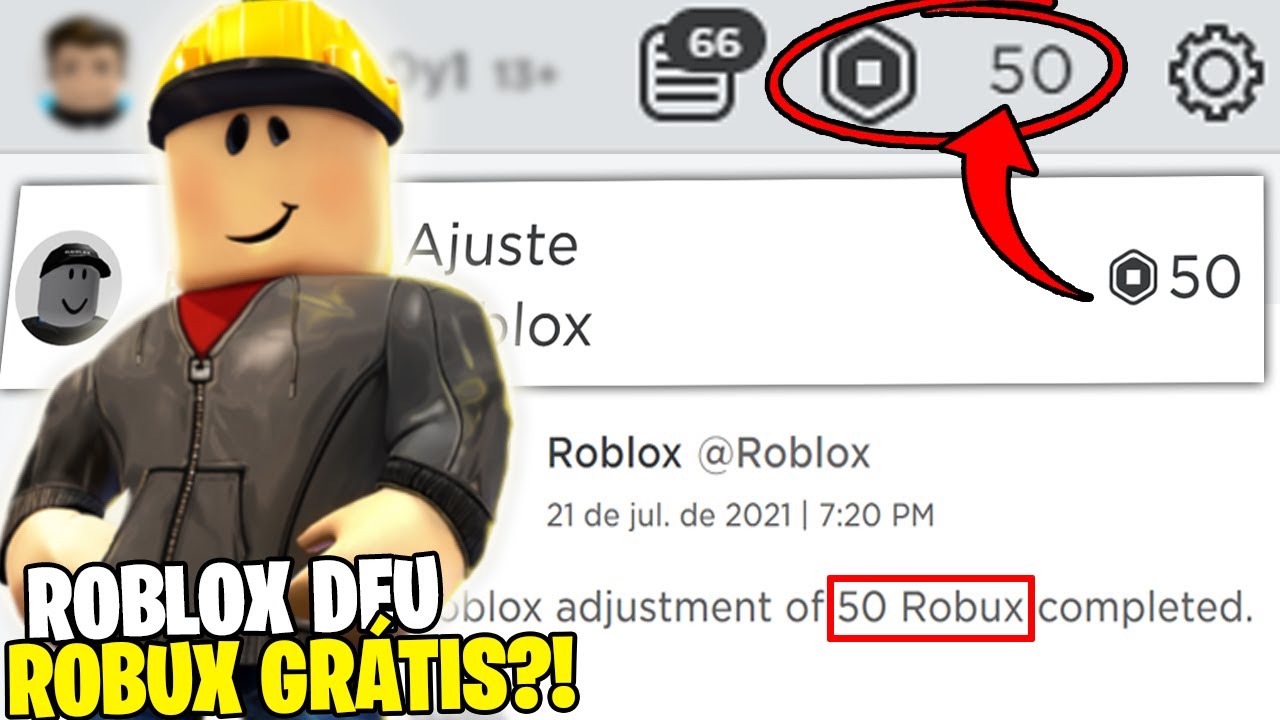 💲⚠️COMO GANHAR ROBUX DE GRAÇA NO ROBLOX!!💗 (Fácil Funciona