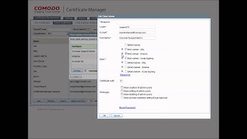 Comodo Certificate Manager migration wizard