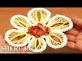 How to Make Flower Romanian Point Lace Урок 63  Румынское кружево