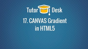 Canvas Gradient in HTML5