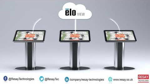 Elo Open Frame Touchscreen Animation | Resay Technologies