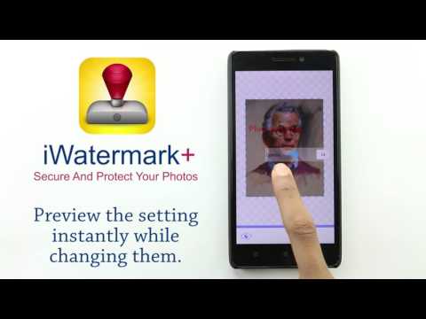 iWatermark+ Logo Fotos e vídeos