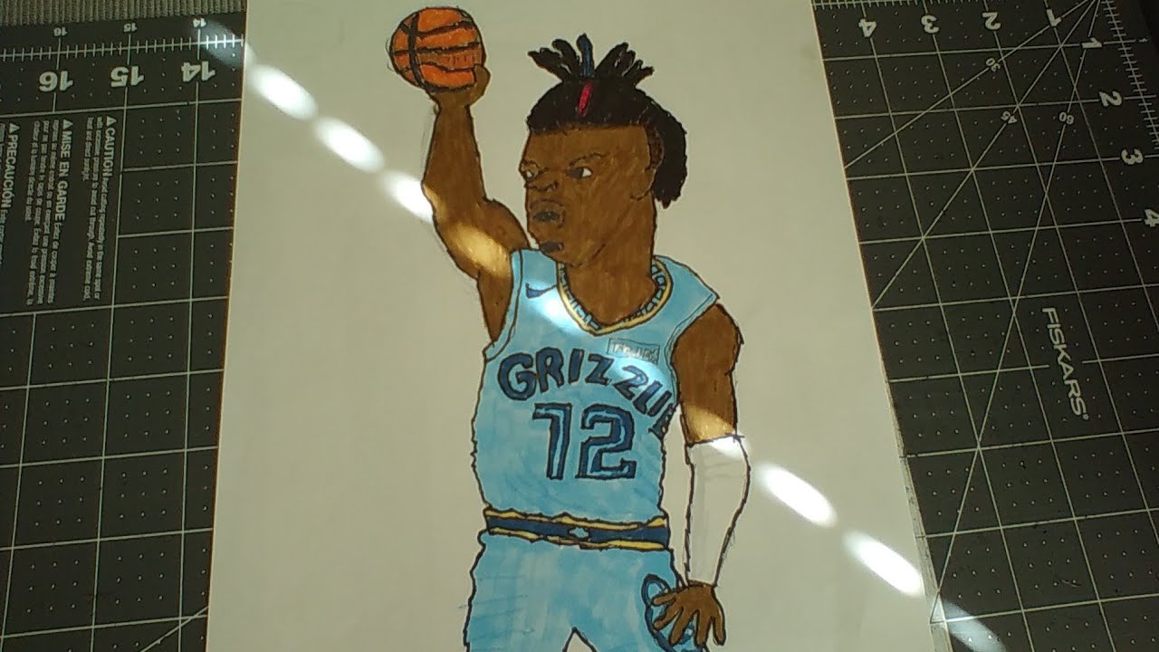 ja morant jersey drawing