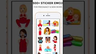 PREGEMOJI - 500+ Pregnancy & New Mom Emoji Stickers screenshot 5