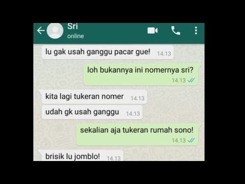 Perjuangan Nembak Gebetan Via Whatsapp Balada Chat Wa Lucu Youtube