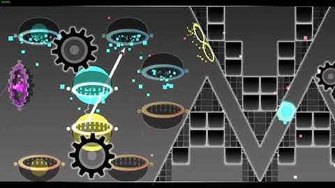Polyriddim By MacDenGD (Me) [FULL LAYOUT SHOWCASE] | Geometry Dash
