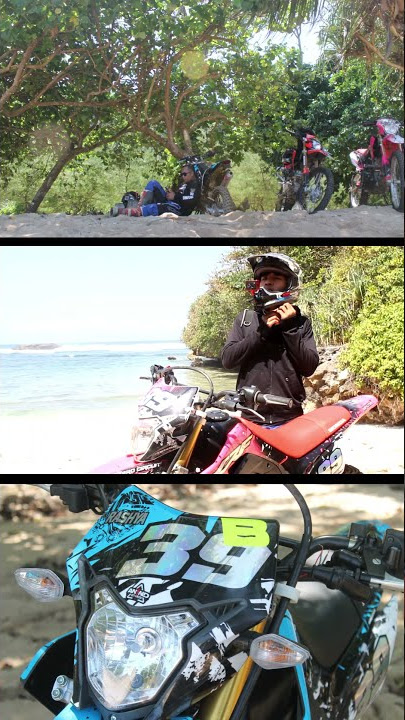 HONDA CRF SEWATRAILMALANG story wa trabas pantai #shorts