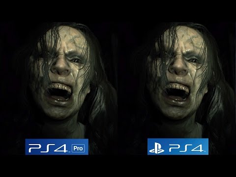 Resident Evil 7 Tech Analysis - PS4 PRO vs PS4 Graphics Comparison [4K/60fps]