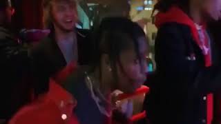 Travis Scott Going Crazy On Just Dance Arcade Machine