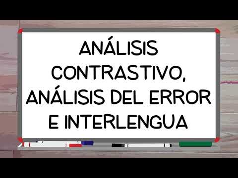 Video: ¿Qué es el análisis de errores en la enseñanza de idiomas?