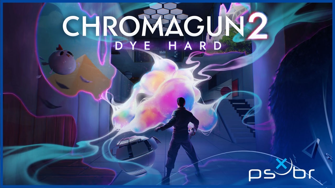 ChromaGun 2: Dye Hard (PS5) - Gameplay - Primeiros 35 Minutos - Legendado PT-BR