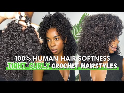 100% human hair softness 😍 | crochet braids you’ll love #eayonhair #crochetbraids #hairstyles