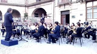 En Fermoselle la banda de musica de Zamora