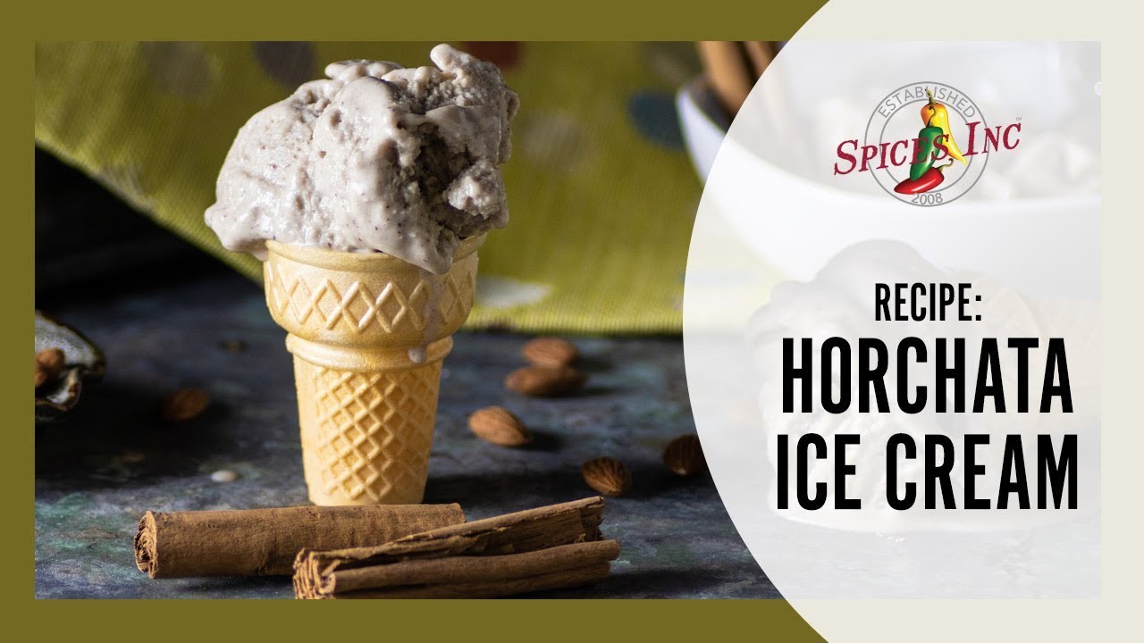 Homemade Horchata Ice Cream Recipe YouTube