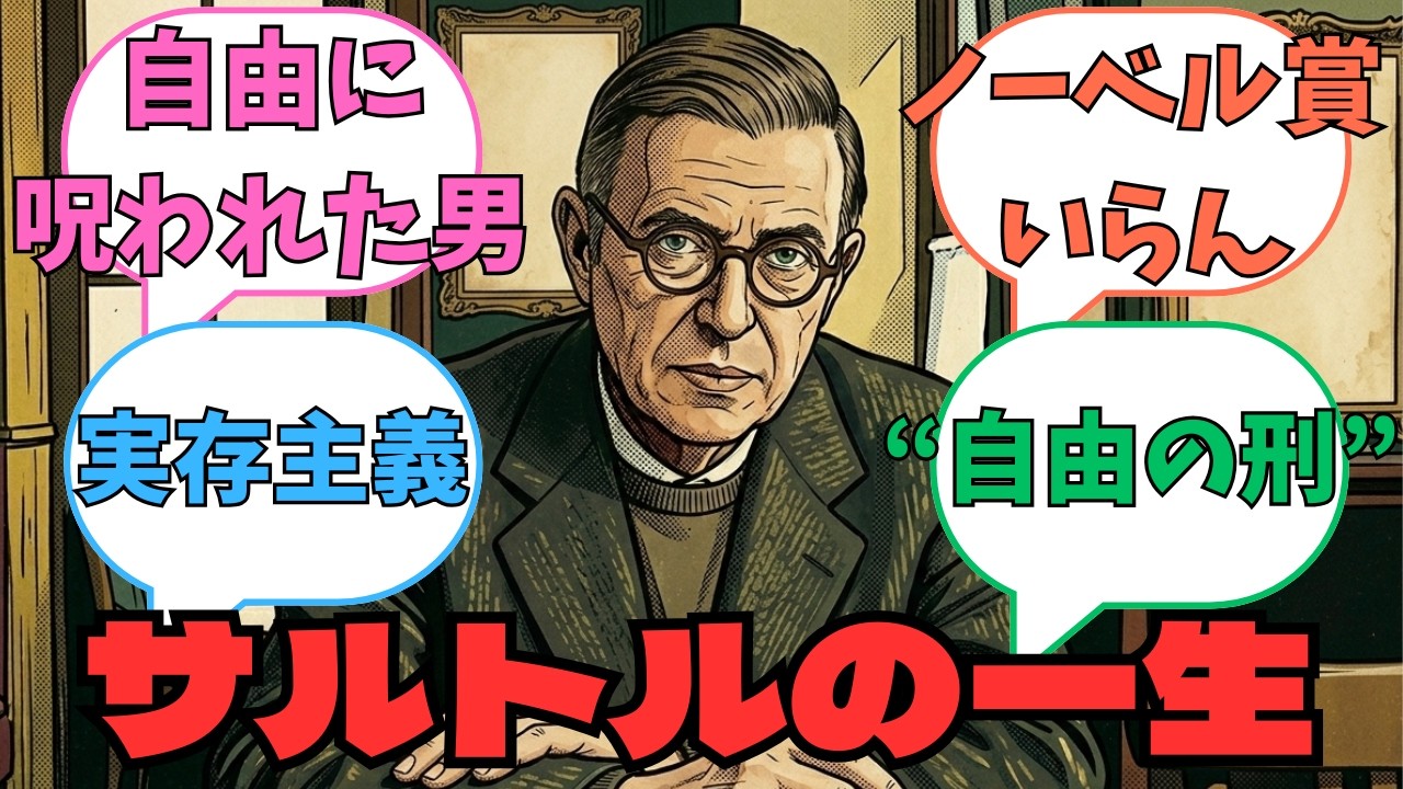 【実存主義】【2ch風】サルトルの思想難しすぎて逆に笑う