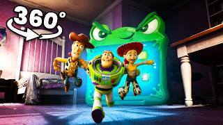 360° Toy Story 5 | Help Toys Escape Evil Lilypad in Bonnie's Room (Scary VR 360 4K Video) screenshot 4