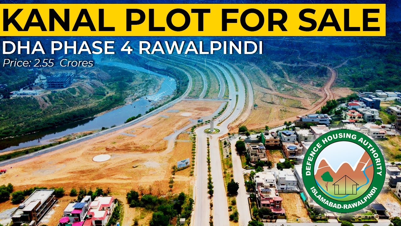 KANAL PLOT FOR SALE SECTOR B DHA PHASE 4 RAWALPINDI REAL ESTATE