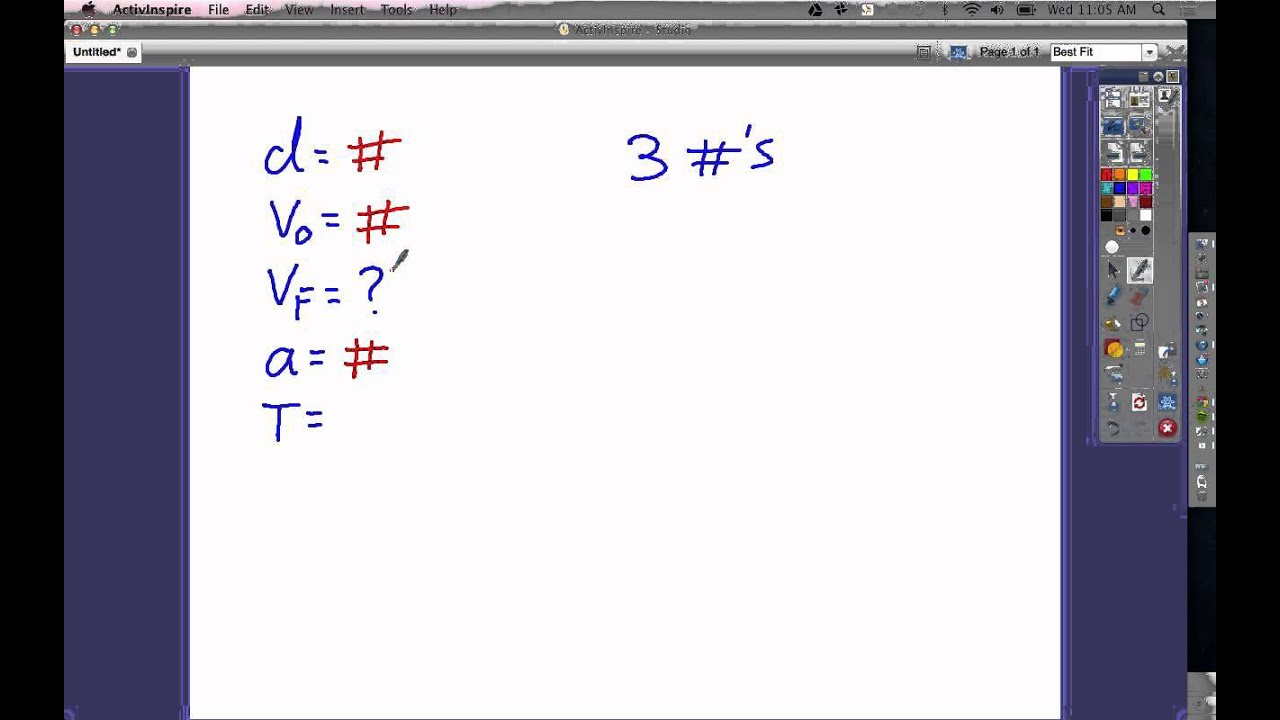 Steps To Solve Kinematics Problems - YouTube