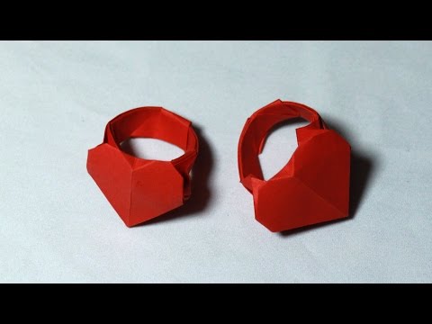 How to make Beautiful Rose Ring / DIY Paper Rose Ring / Easy paper ring  with box - YouTube