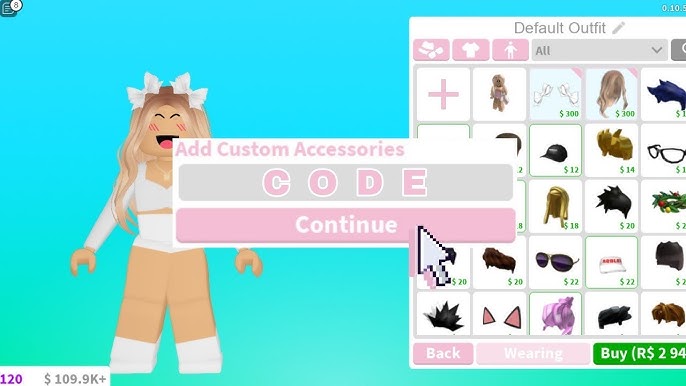 HOW TO FIND AND USE CUSTOM ASSET ID / CODES FOR ROBLOX ACCESSORIES