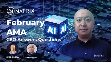 MATRIX AMA - FEBRUARY 2024 - Intelligent Contract, AI, Neuroscience, BCI