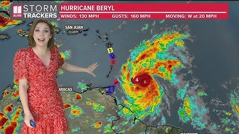 Beryl remains a dangerous Category 4 hurricane