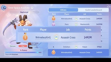 [ROO] Time space anomaly sinx dual dagger crit