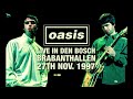 Oasis Live In Den Bosch 27th November 1997 