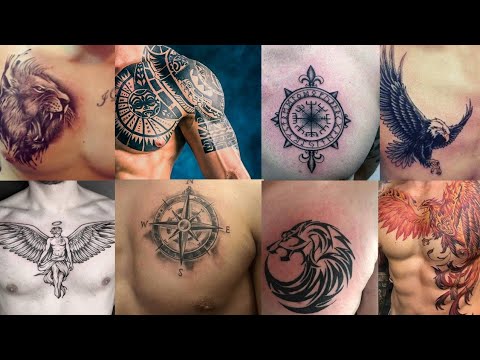 Most Attractive Small Chest Tattoos for Men Simple Chest Tattoos for Men   Small Chest Tattoos 2022  YouTube