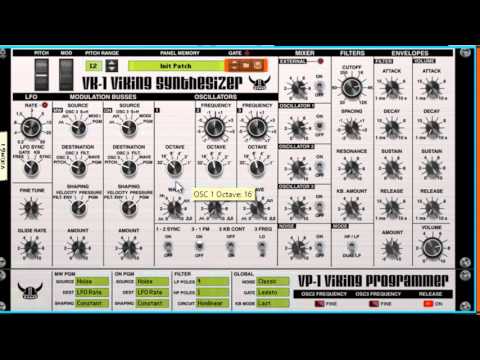 Reason Synthetic Rig - VK1 Viking synthesizer