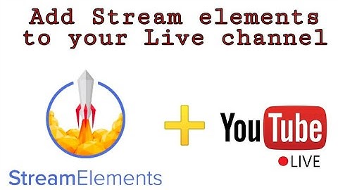 How to add Stream elements to Live stream/YouTube channel |Stream elements Usage and Setup in Telugu