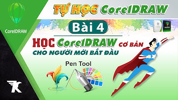 Học CorelDraw Cơ Bản Cho Người Mới Bắt Đầu - Bài 4 | Cách Sử Dụng Pen Tool Trong Corel