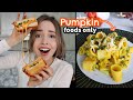 What I Eat in A Day - Pumpkin Edition