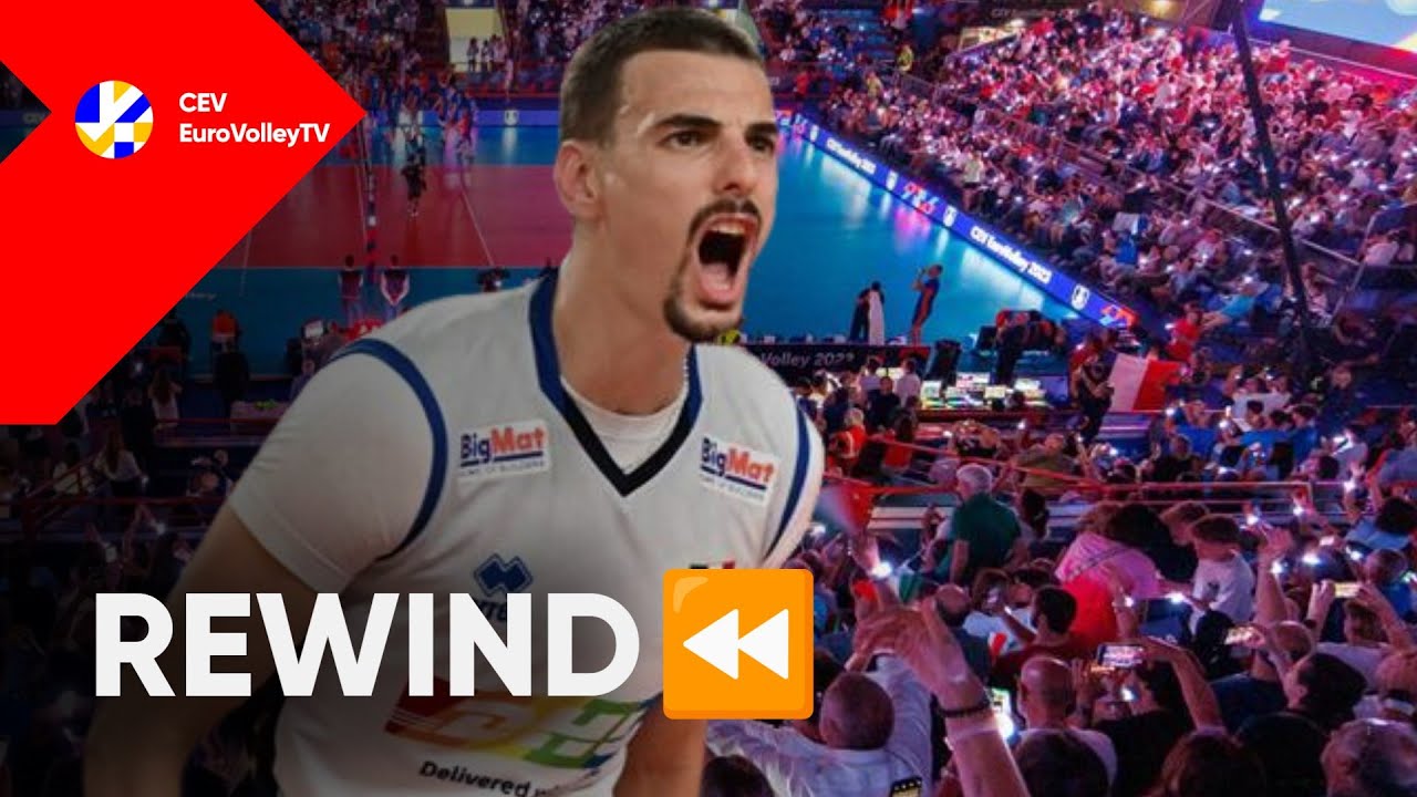 Rewind I Italy & The Netherlands giving us a five-set Thriller