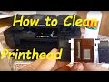 Cleaning Canon printhead FHD