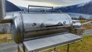 Ablagefläche für Grillbesteck - Smoker bauen - Projekt Edelstahl Smoker #10