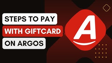 Argos How To Pay With Gift Card !