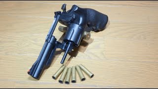 次元大介の銃！クラウンのエアリボルバーS&W M19（１０歳以上用）を購入！