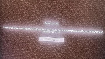 [エラー修正] Java Lang Net Minecraft NBT 複合タグ | 128459 文字列 Null エラー メッセージ
