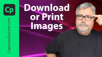 Open, Print, or Save an Image from Adobe Captivate Classic