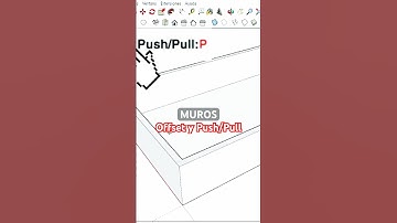 “Muros con offset y push/pull #sketchup #tutorial #arquitectura #design #parati