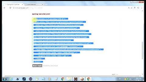 Simple Login and Logout Application using Spring MVC