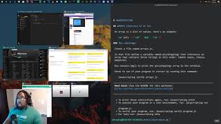 The Crucible ep. 6 - Javascript Fundamentals pt 2 from NodeSchool.io!