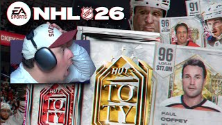 MAIS 37 MIL PONTOS EM PACOTES TOTY RUMO AO NHL 26 ULTIMATE