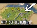 I talked about settling cities and early game strategy - Civ 6 Overexplained Arabia Let's Play Ep 1