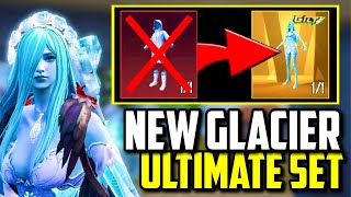 FULL GAMEPLAY WITH NEW GLACIER ULTIMATE SET!! | PUBG Mobile