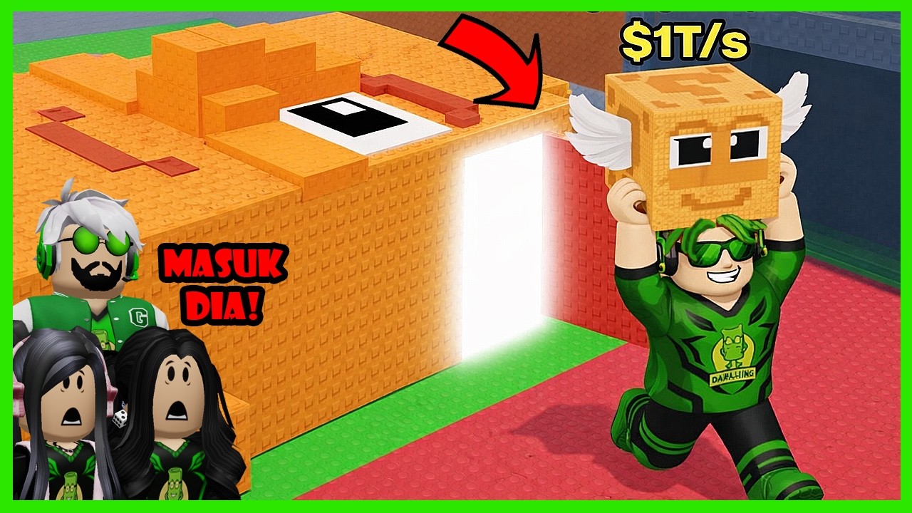 ⁣Aku Masuk Ke dalam Isi Kepala Brainrot Untuk Curi Semua Isinya - Roblox Enter Brainrot Heads