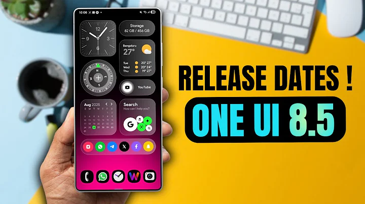 One ui 8.5 RELEASE DATES FOR SAMSUNG GALAXY PHONES !