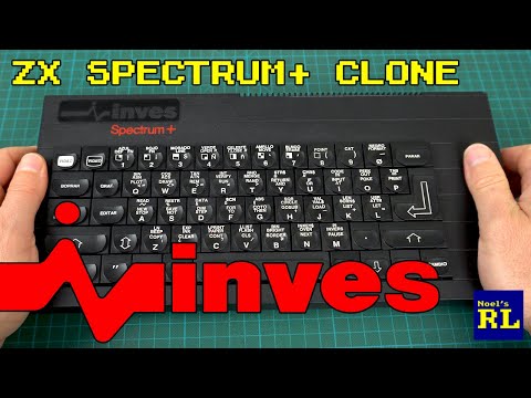 Inves Spectrum+ - A Rare Sinclair ZX Spectrum+ Clone (Part 1